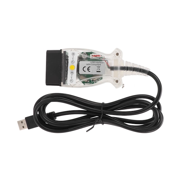 K+DCAN-kabel med omkopplare USB-gränssnitt Bil OBD2 Diagnostiskt Verktyg för E60 E61 E81 E70 E83 E87 E90 E91 E92 E93