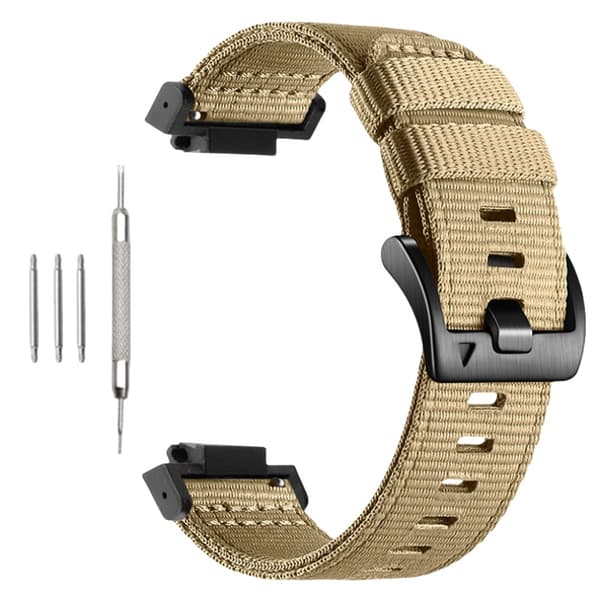 [LD]Nylon G-Shock-rem: Oppgrader din Casio G-Shock-rem Khaki Khaki 25