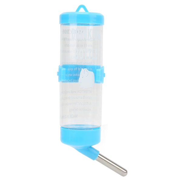 Hamster Vattenflaska Dispenser Automatisk Dricksfritt Hamster Dricksfontän för Smådjur Blå 250ML