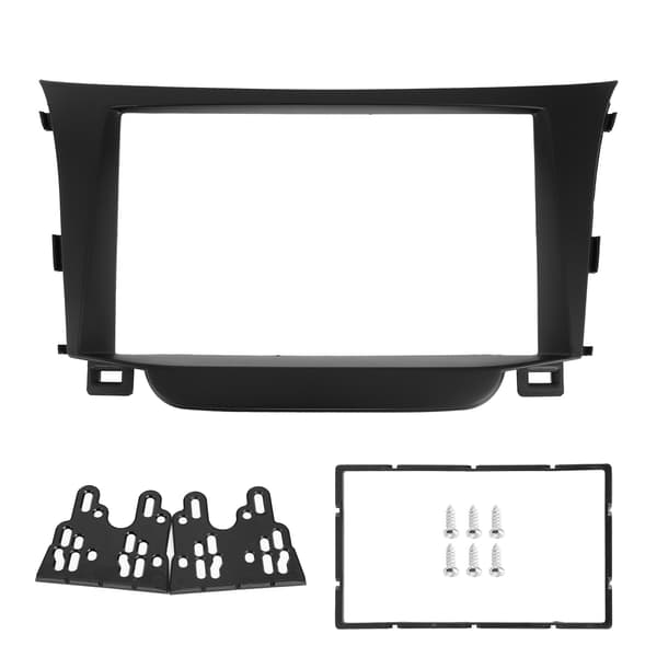 2Din Center Control Audio Facia Navigation Panel Ramme Passer til Hyundai I30 2011