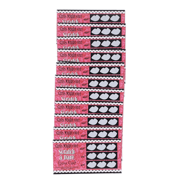 12st Truth Game Cards Scratch Off Vuxen Game Card för Single Party Parody Game Prop