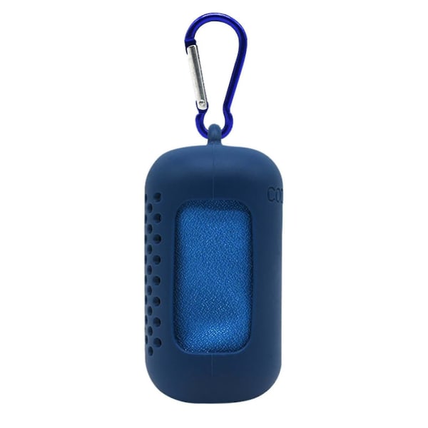Bärbar Quick Dry Sport Kall Handduk Mikrofiber svettabsorberande cover Blue