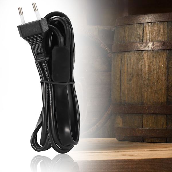 Hjemmebrygget Fermentering Varmebelte med Øl-Limt Termometer EU-kontakt 220V-250V
