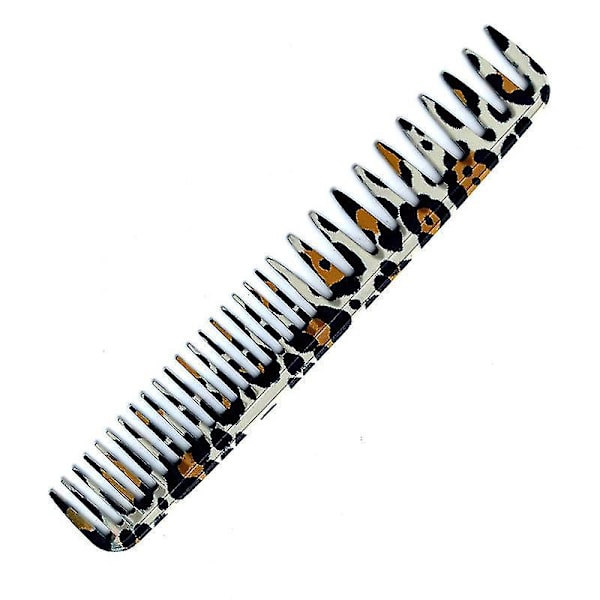 Leopardmönstrad professionell hårkam B-05
