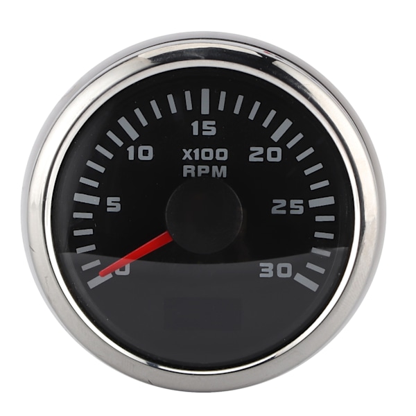 2in 3000RPM varvräknare LCD-skärm för bilmotorcykelteknikmaskiner utombordsmotor