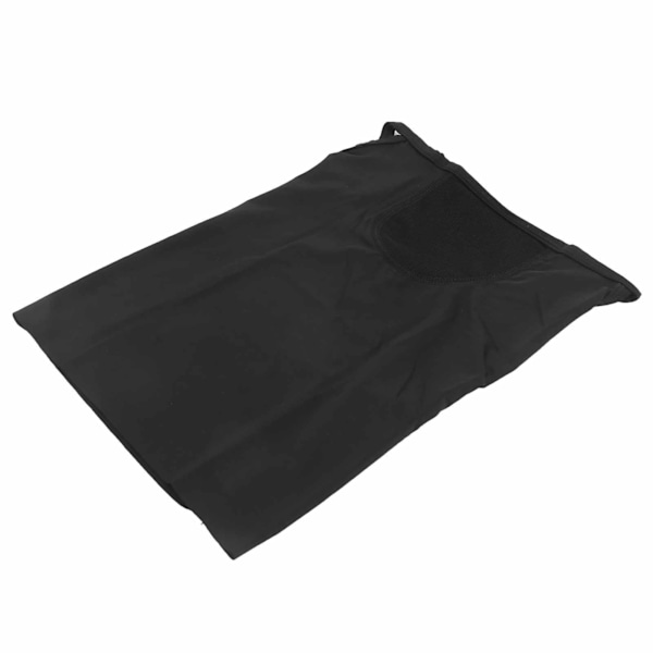 LF7813 Utendørs Ice Silk Solbeskyttelse Hodeplagg Ridehodeplagg Herre Dame Skjerf Svart