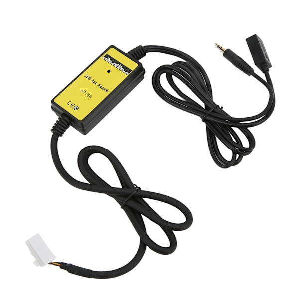 Bilstereo Aux-adapter USB Digital Musik CD-veksler Udskiftning til Mazda CX7 2007‑2008