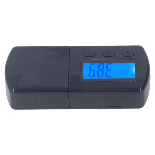 Digital platespiller Stylus Force Scale Gauge 5g 0.01g Mini Lomme Smykkevekt for Pulver Medisin Svart