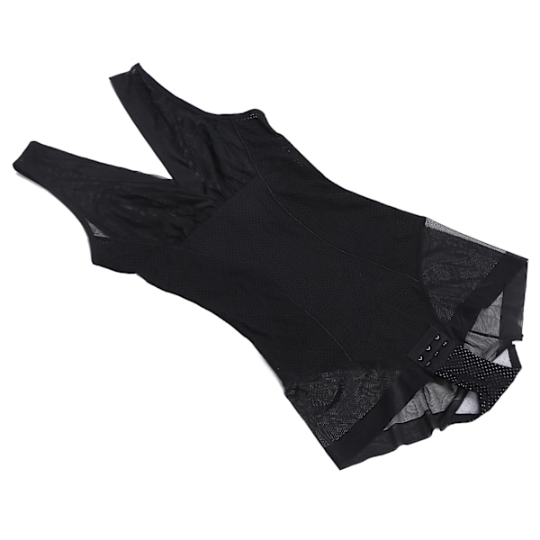 Postpartum Butt Lifting Body Shapewear Magkontroll Vægttab Midje Træning Bodysuit (sort)XL