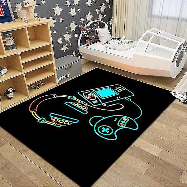 Spelkontroll Area Rug halkfri golvmatta - Sovrum inomhus utomhus lekmatta för barn - 40x60cm - Stil 11