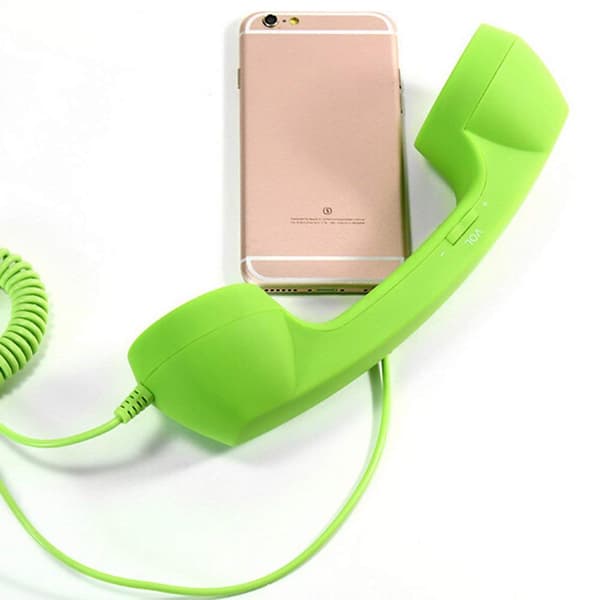 Retro Mini Mic Telefonsamtalemottaker for smarttelefoner