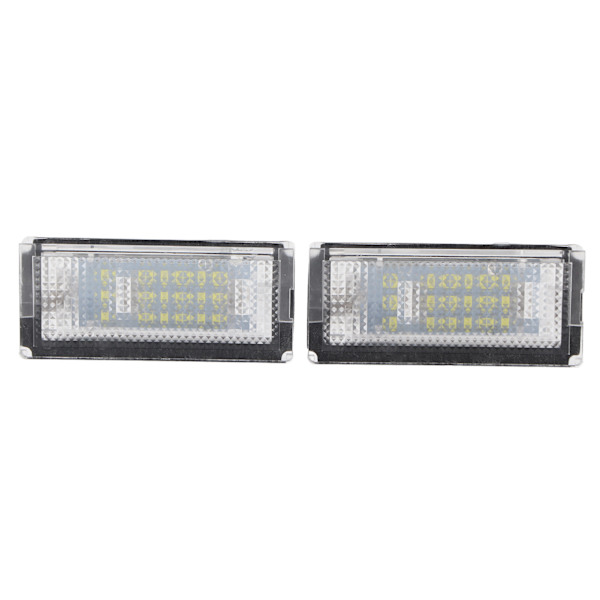 1 par 6000K 18 lysdioder nummerskylt licenspanellampa för ONE R50 2001-2006