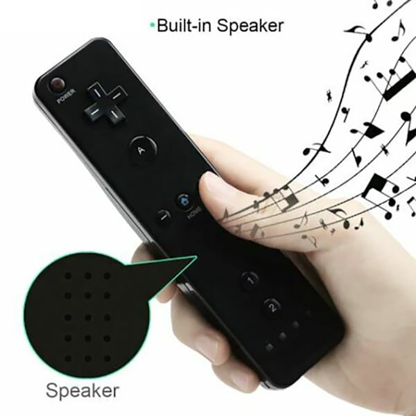 Fjernbetjening og Nunchuck Controller Trådløs Spilkonsol Fjernbetjening Nunchuck Controller kompatibel med