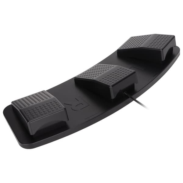 Ergonomisk trippelfotsomkopplarpedal för spel och fabrikstestning