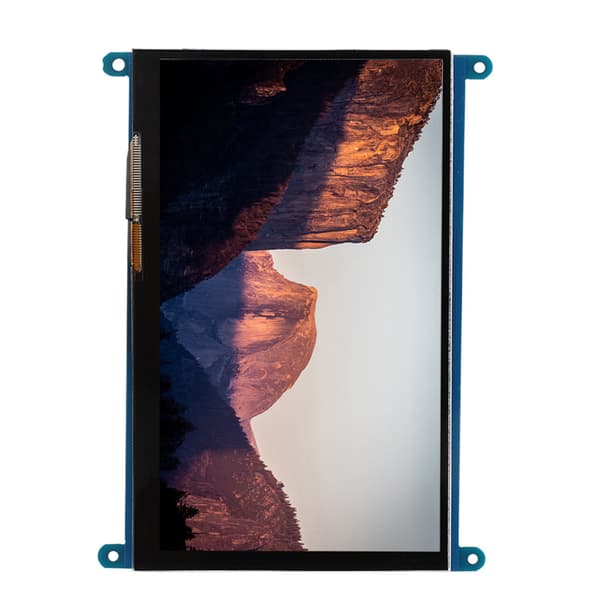 High Definition 7-tommers LCD HDMI-skærm med kapacitiv touch til Raspberry Pi