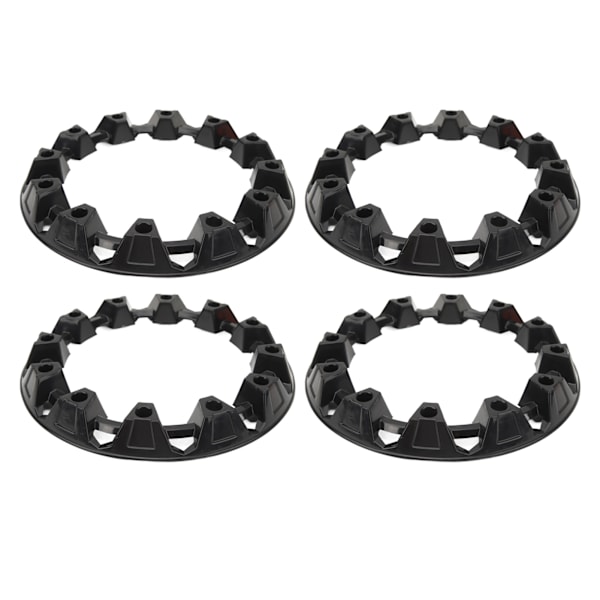 4st Hjulnavsskydd Navkapslar Däckskydd Fälghatt Universal för ATV Go Kart 10in ( OD: Ca. 280 mm/11,0 tum, ID: Ca. 195 mm/7,7 tum)