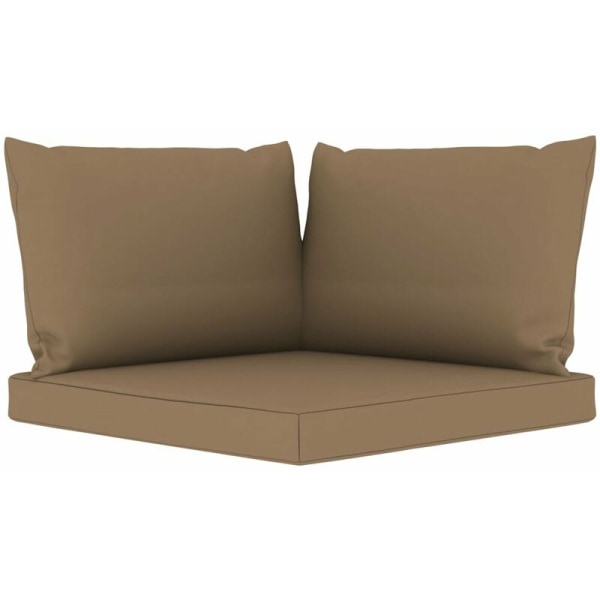 Palle sofa hynder 3 stk Taupe Stof