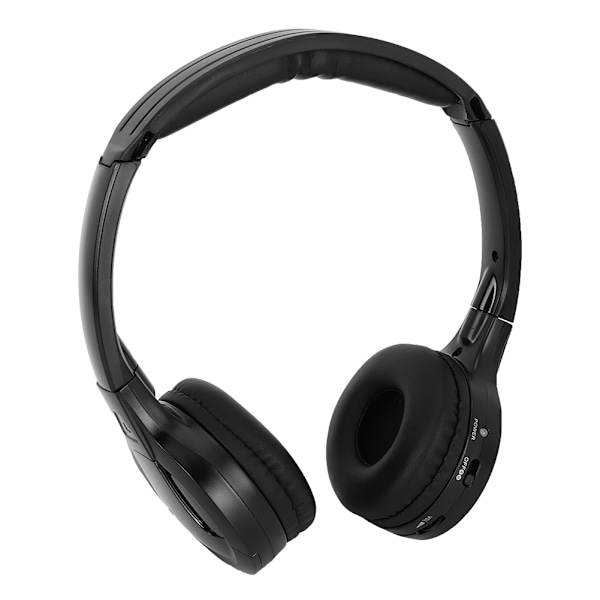 Trådløst infrarødt stereo lyd 2-kanals hodetelefoner for bilens nakkestøtte DVD