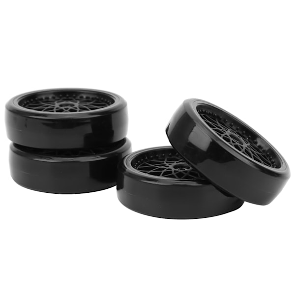 4st RC Micro Truck Plastdäck Tillbehör för WPL D12 Model Car Upgrade Partsblack