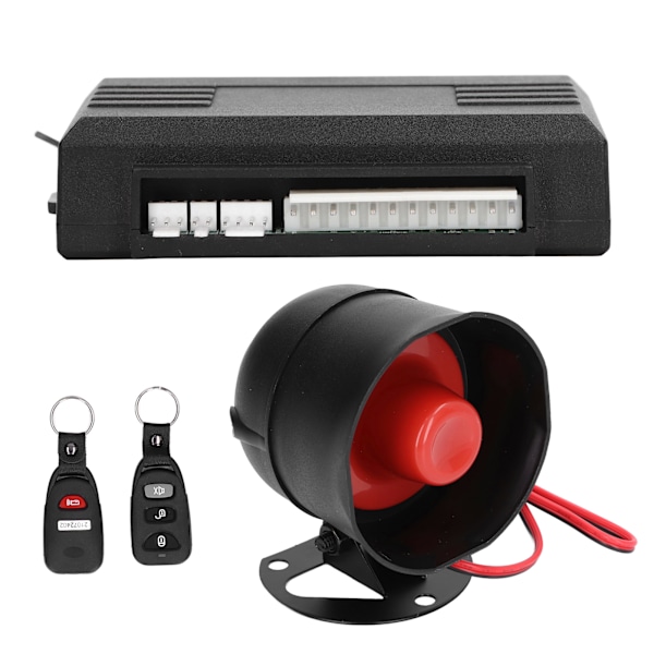 Bilalarm Sikkerhedssystem APP Bluetooth Kontrol Fjernstart Nøglefri Adgang Universal til DC12V SUV'er Sedaner