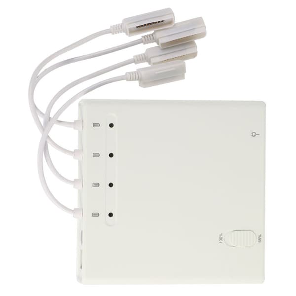 6-i-1 Batterilader Hub Rask Lading Drone Batterilader Passer for MAVIC 2 100‑240VEU Plugg