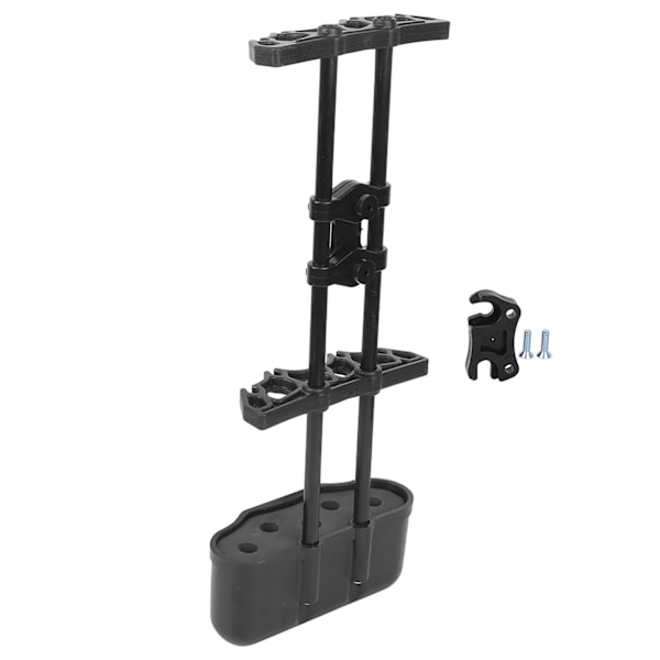 Bärbar 5 Arrow Quiver Spänne Typ Bågar Hållare Box Utomhus Bågskytte Utrustning