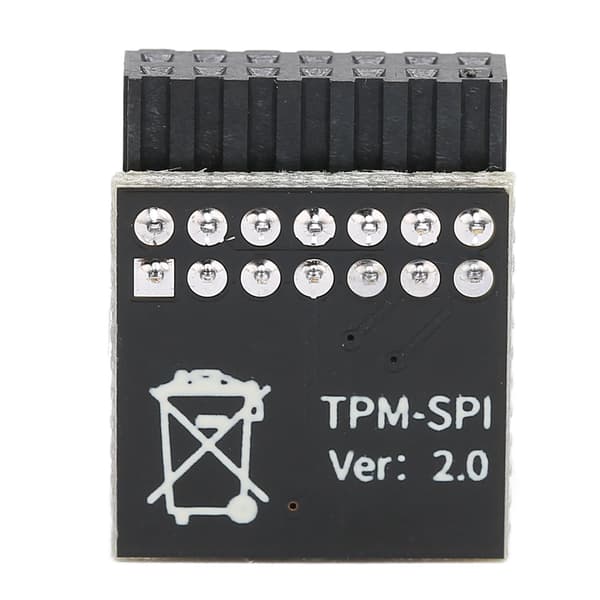 TPM 2.0 Krypteringssikkerhedsmodul 14-bens Stærk Kryptering TPM-processor Sort TPM-modul Systemkomponenter til Asus