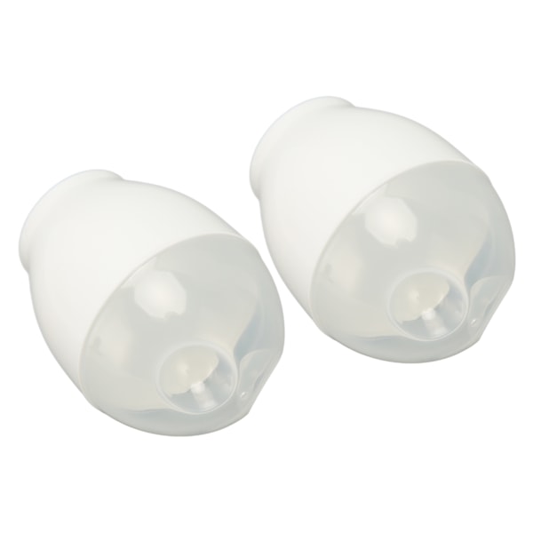 2st Mikrovågsugn Äggkokare Poacher ABS Portable Mini Quick Egg Koking Cup för kök Frukost