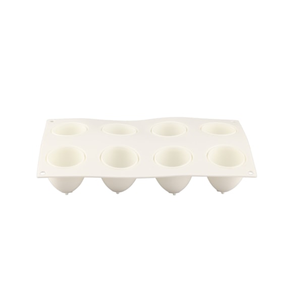 Æggeform kageform 8 hul silikoneform Non Stick DIY konditorivarer