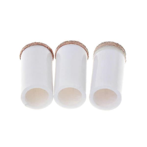 5x Slip-on Pool Cue Tips Plast Snooker Cue Ferrule Billard Til Billardfans
