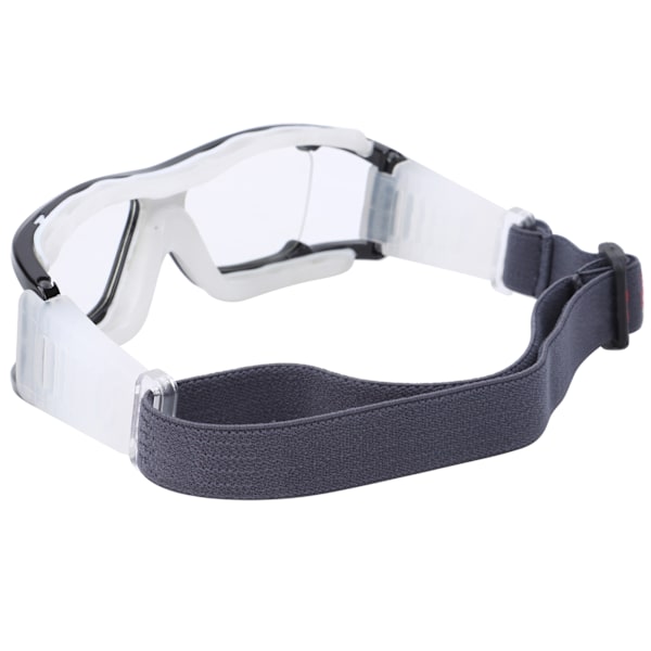 Anlorr Udendørs Sports Sikkerhedsbriller Åndbare Beskyttende Briller til Tennis BasketballSort