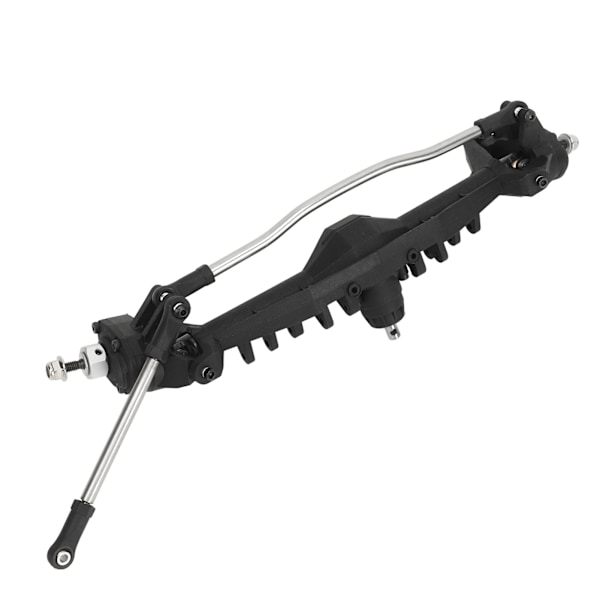 RC Crawler Bil Foraksel Nylon og Stål Sort RC Portal Foraksel til Axial Capra 1.9 1/10 UTB Klatrebils