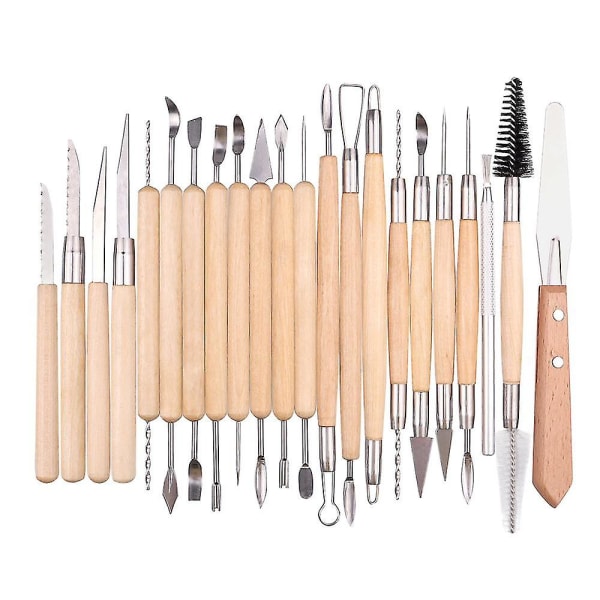 22-pack Clay Sculpting Tool Kit Clay Modeling Tools