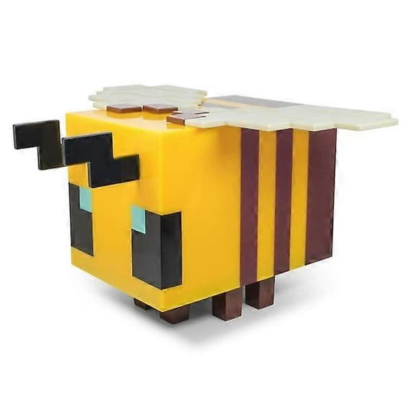 Minecraft Gul Bi Figur Lampe | 12,7 cm høj