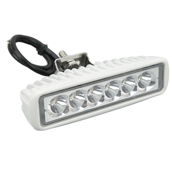 12V till 24VDC Båt LED Arbetsljus IP67 Vattentätt starkt ljus Stötsäkert för bilar Yachts Utomhusbelysning Vitt ljus/12W