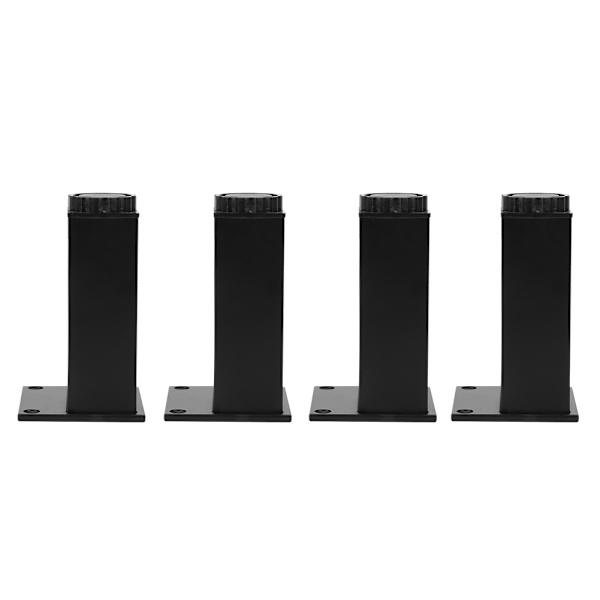 4 kpl Alumiiniseos säädettävät jalat Sovan jalat Jalustat Kaappeihin Huonekalujen tarvikkeet 120mm
