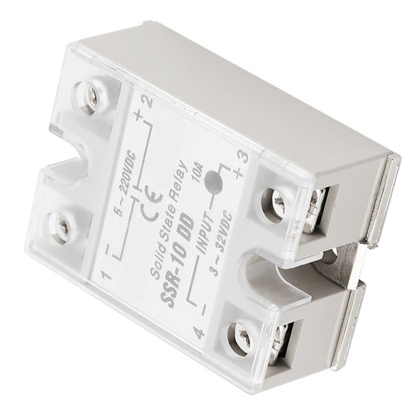 SSR-10 DD 10A 5-220VDC Solid State Relä För Industriell Automationsprocess