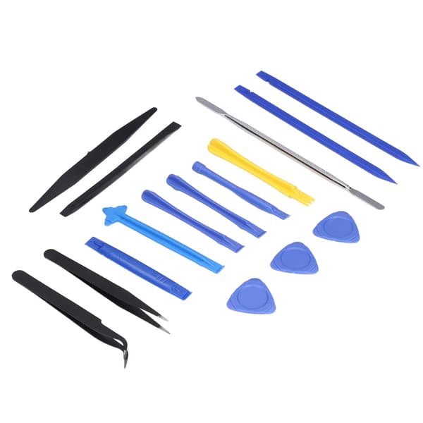 Electronics Repair Tool PVC Plastic Opening Pry Bar Triangular Sheet Spudger Tweezers Kit