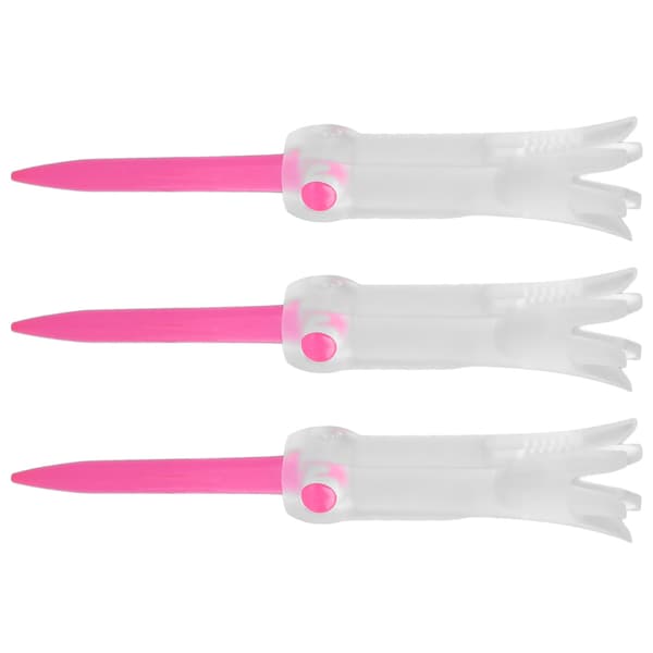 Foldable Training Golf Tee Anti-Flying Swivel Practice Accessories Ball Studs for GolfPink
