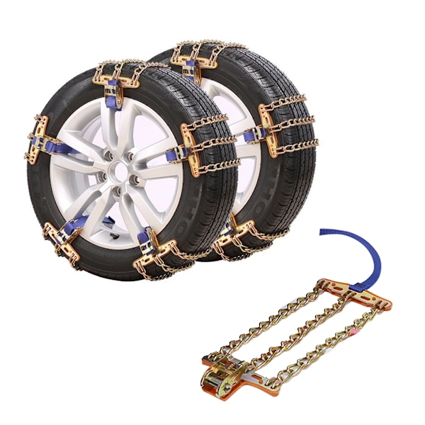 Snökedjor Bil Anti Slip Tire Kedjor Anti Skid Tire Snökedjor för bil SUV lastbilar