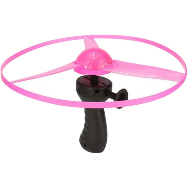 Manuell kontroll Flying Toys Skys Spin Disc Färgad LED-ljus Flygande tefat för barn Barn inomhus och utomhusbruk Slumpmässig färg, modell: slumpmässig färg