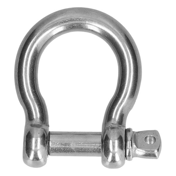 Skruvestift Ankere Shackle Bågform 304 Rustfritt Stål Kjede Wire Rope Tilkobling Løfteverktøy 10 stk M6