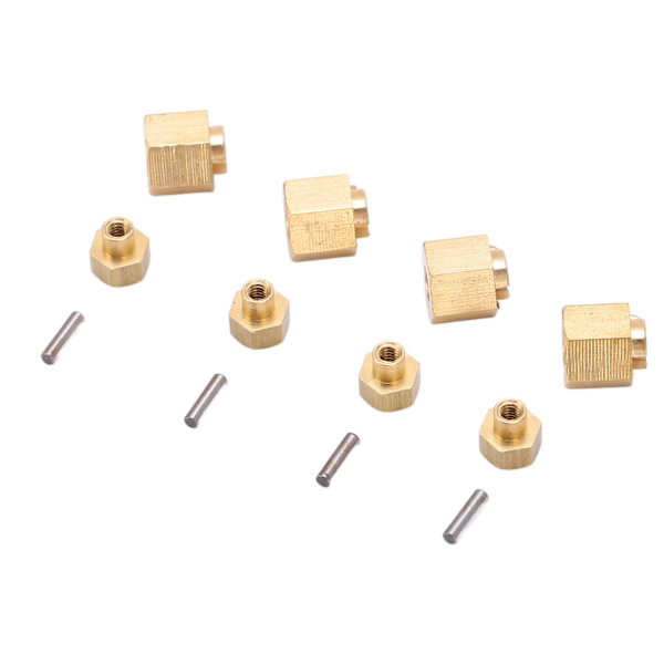 Messinki 7MM pyörän Hex-jatkoadapteri Axial SCX24 AXI900811/24 RC-auton päivitysosiin