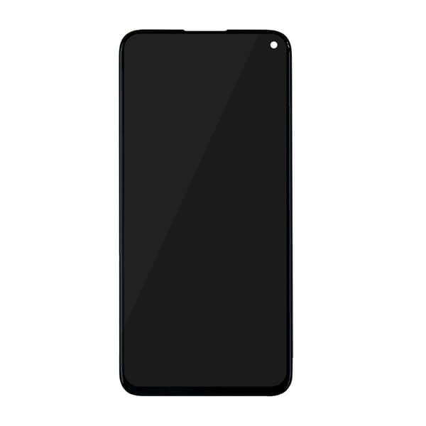 Huawei P40 Lite Näyttö/Display OEM Musta Svart black