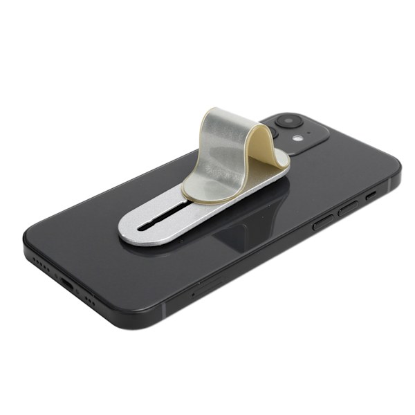 MOMO STICK Smartphone Stativ och Fingerhållare med Grepp 3-växlad Justerbar ABS Silver