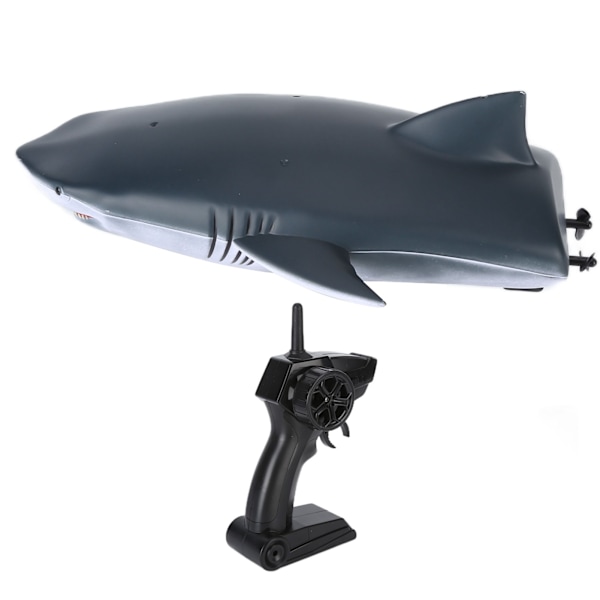 Fjärrkontroll Simulering Shark Boat Elektrisk vattenskoter Utomhuspool Leksak Racing Båtskepp