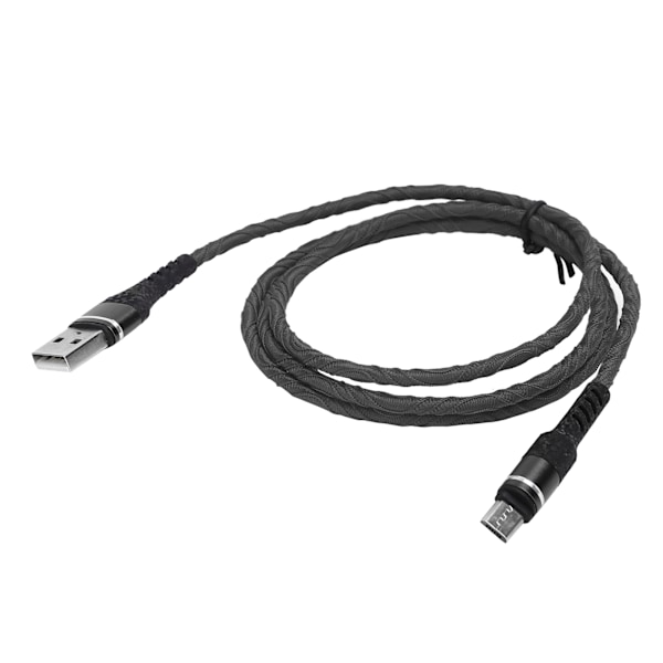 3A Snabbladdningskabel Multifunktionell Denimflätad Datakabel USB-Laddningskabel Micro