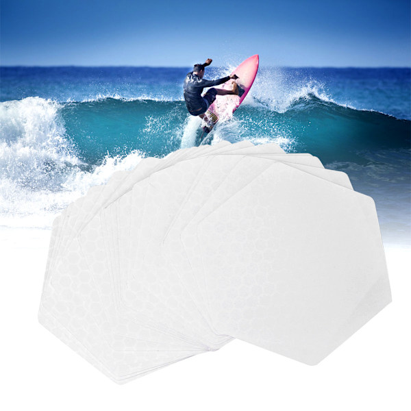 20 st Silikon Paddelbräda halkfri matta självhäftande däckplatta för surfbräda kort bräda lång bräda