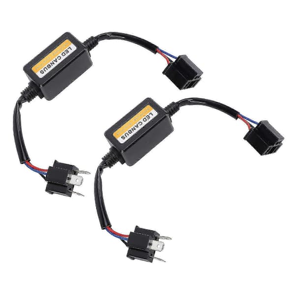 st H4 LED CANBUS-dekoder DC 9-16V Plug and Play anti-flimrande strålkastarmotstånd