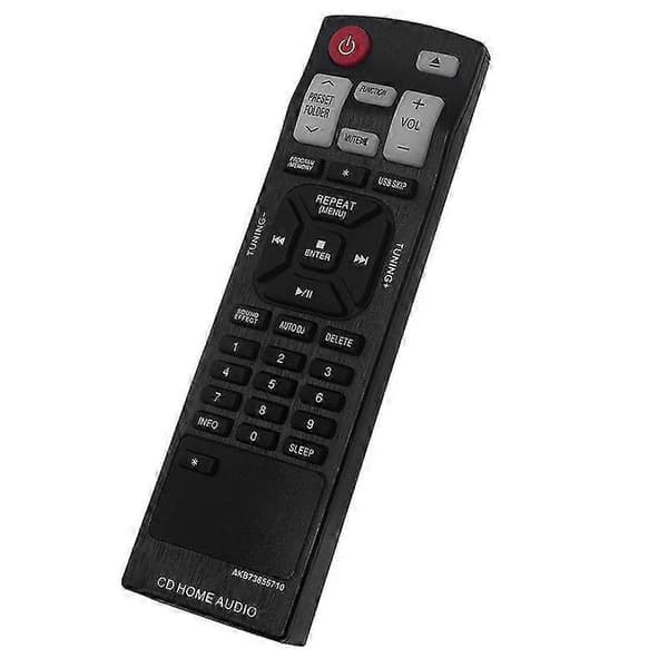 【LD】Erstatningsfjernkontroll AKB73655710 kompatibel med LG Hi-Fi-system CM4630 CMS4630F CM4530 CMS4530F CMS4530W CM4430 CMS45